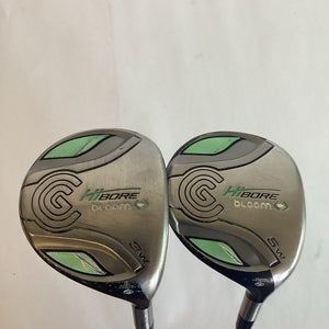 Cleveland Hi-Bore Bloom Fairway Woods Set 3 & 5 With Ladies Graphite Shaft
