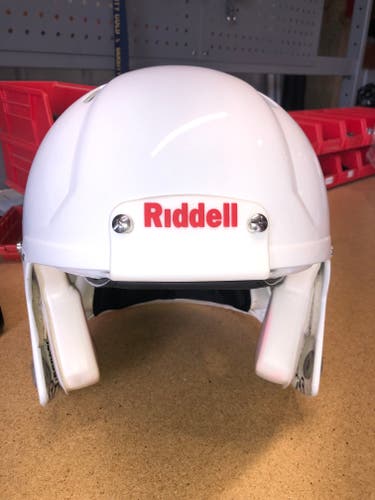 USED RIDDELL SPEED ADULT HELMET - LARGE - METALLIC WHITE - REJECT