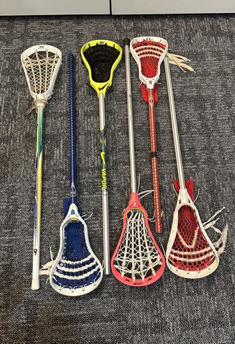 Need gone today! 6 lacrosse sticks for one price! Will sell fast! Act fast!