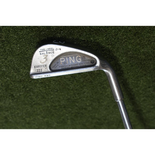 PING Toe Heel Karsten III Black Dot 38.5" Golf 3 Iron RH / 2A-S359