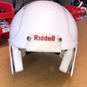 USED RIDDELL SPEED ADULT HELMET - LARGE - METALLIC WHITE - REJECT