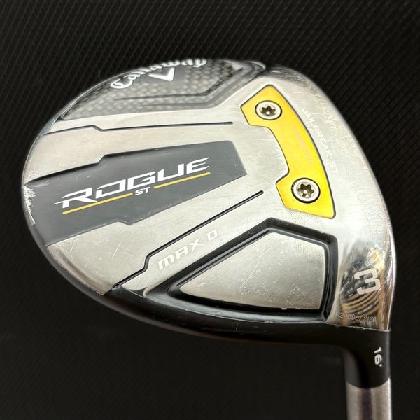 CALLAWAY ROGUE ST MAX DRAW 3 WOOD (16 DEGREE) + HEADCOVER