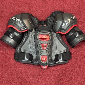 Small Senior CCM U+ Shoulder Pads Pro Stock (New) Item#MHUL