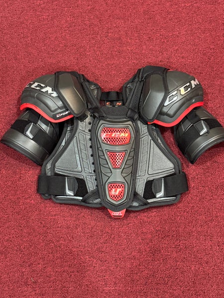 Small Senior CCM U+ Shoulder Pads Pro Stock (New) Item#MHUL