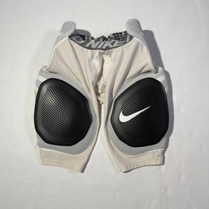 Nike Pro Hyperstrong Hardplate Football Girdle Shorts size XL white