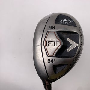 Callaway FT Hybrid 2008 4 Hybrid 24* Fujikura Ladies Graphite Womens LH