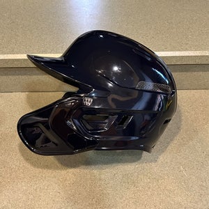 (Used)  Navy Rawlings Mach Carbon batting helmet  XL (like new Few scratches)