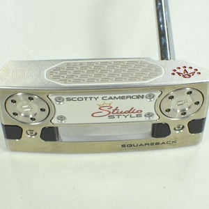 Titleist 2025 Scotty Cameron Studio Style Squareback 35" Putter RH Steel #203133