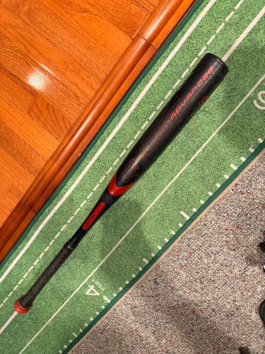 Easton Ghost Advanced 30/20 -10 Fastpitch Softball Bat Black/Red Double Barrel