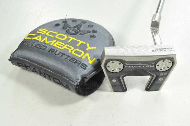 Titleist 2025 Scotty Cameron Phantom 5.2 35" Putter Right Steel # 203132