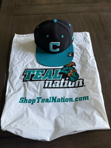 NEW! Coastal Carolina Under Armour on-field Baseball Hat - Small
