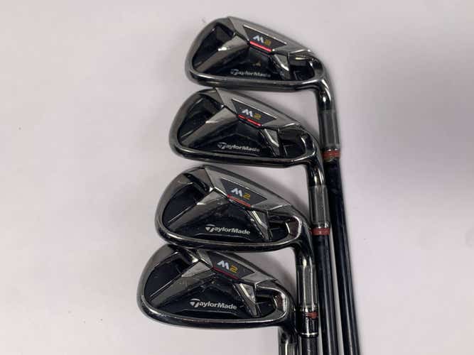 TaylorMade M2 Iron Set 6-PW REAX 65g Regular Graphite Mens RH No 9 iron