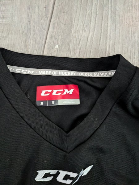 CCM Hockey Senior/Adult Black Practice Jersey XL #33