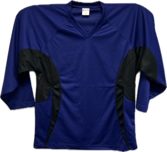 4 Total - 3 New Adult Large and 1 XXL Blank Purple/Black Practice Jersey