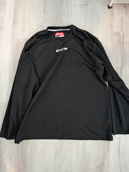 CCM Hockey Senior/Adult Black Practice Jersey XL #89