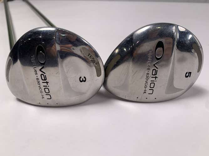 Adams Ovation Offset 3 & 5 Fairway Wood Set 15* 18* Aldila 75g Regular Mens RH