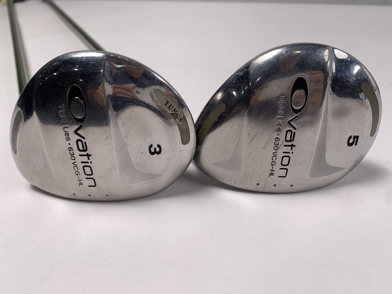 Adams Ovation Offset 3 & 5 Fairway Wood Set 15* 18* Aldila 75g Regular Mens RH