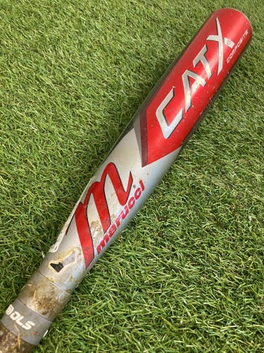 2023 Marucci CAT X Composite Bat USSSA Certified (-5) Composite 25 oz 30" (Used)