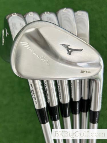 Mizuno Pro 245 Forged Iron Set 5-P / Project X IO 6.0 Stiff
