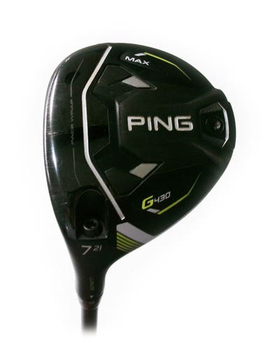 LH Ping G430 Max 21* 7 Wood Graphite Ping ALTA CB 65 Regular Flex