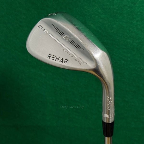 Titleist Vokey SM9 Chrome 58-8M 58 Lob Wedge DG 115 Spinner TI Steel Wedge Flex