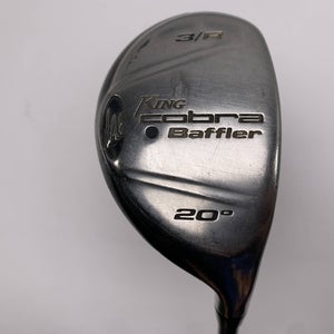 Cobra Baffler 2005 3 Hybrid 20* Aldila NV HL 65g Stiff Graphite Mens RH