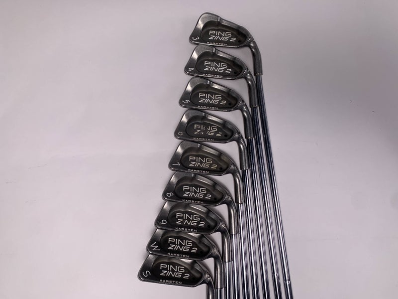 Ping Zing 2 Iron Set 3-PW+SW Black Dot Regular Steel Mens RH