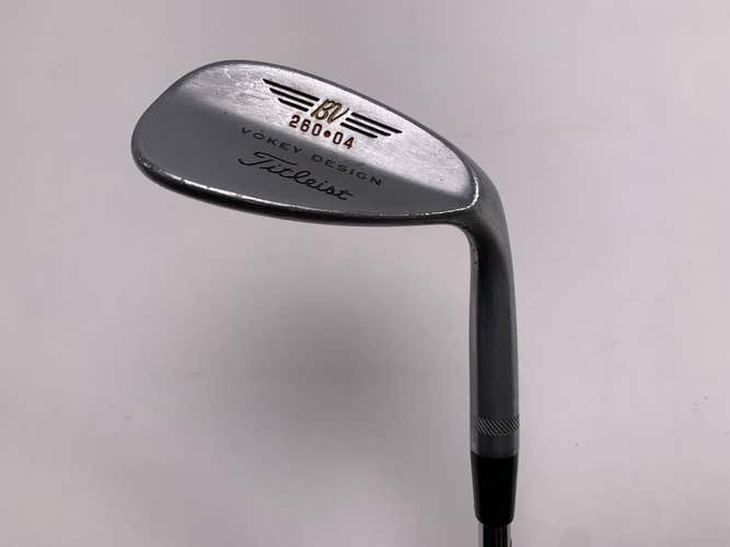 Titleist Vokey Chrome 200 Lob Wedge LW 60* 4 True Temper DG Wedge Steel Mens RH