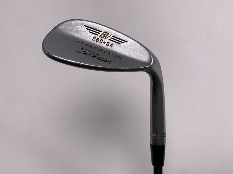 Titleist Vokey Chrome 200 Lob Wedge LW 60* 4 True Temper DG Wedge Steel Mens RH