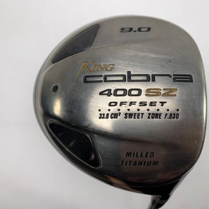 Cobra SZ 400 Offset Driver 9* Aldila HM Tour 50g Ladies Graphite Womens RH