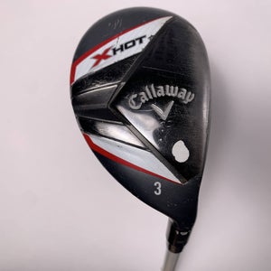 Callaway X Hot 19 3 Hybrid 19* 70g Stiff Graphite Mens RH