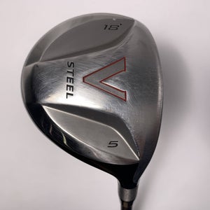 TaylorMade V Steel 5 Fairway Wood 18* MAS2 Ladies Graphite Womens RH