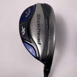 Callaway Steelhead XR 3 Hybrid 19* Kuro Kage 80g Stiff Graphite Mens RH