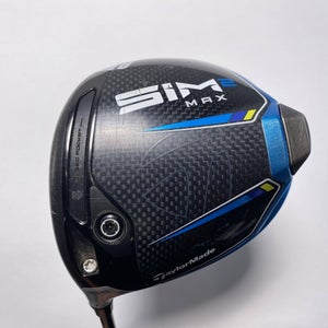TaylorMade SIM2 MAX Driver 10.5* Fujikura Atmos Red 5S Stiff Graphite Mens LH