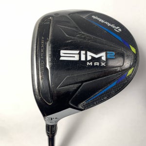 TaylorMade SIM2 MAX 3HL Fairway Wood 16.5* Fujikura Ventus Blue 5R Regular LH