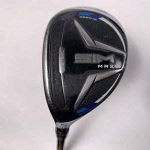 TaylorMade SIM MAX 5 Hybrid 25* Fujikura Vista Pro R2 50g Senior LH