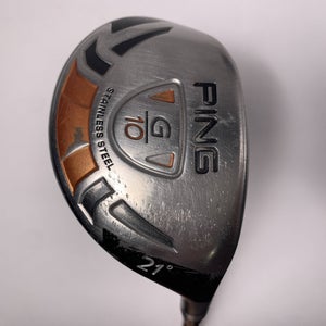 Ping G10 4 Hybrid 21* TFC 129 H Stiff Graphite Mens RH