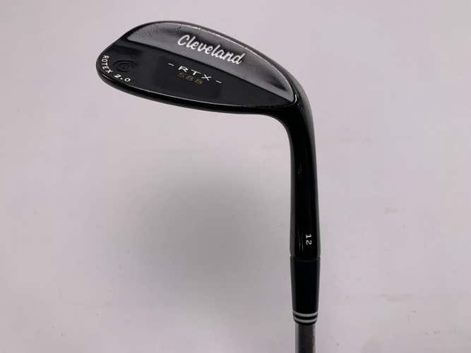 Cleveland 588 RTX 2.0 Black Satin Sand Wedge SW 65* 12 KBS Tour C-Taper Mens RH