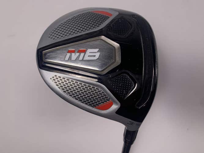 TaylorMade M6 3 Fairway Wood 15* Fujikura Atmos red 6S Stiff Graphite Mens RH