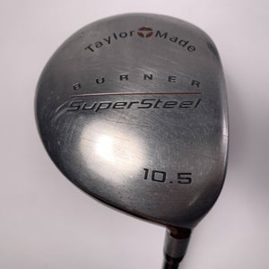 TaylorMade Supersteel Driver 10.5* Bubble M-70 70g Senior Graphite Mens RH