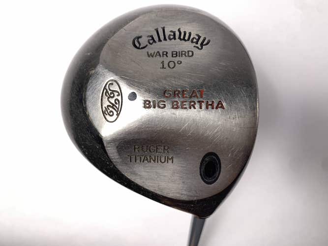 Callaway Original Great Big Bertha Driver 10* GBB UL Regular Graphite Mens RH