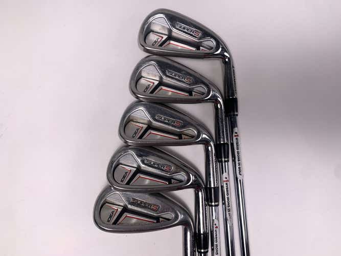 Adams Idea Super S Iron Set 5-PW KBS Tour 90 Regular Steel Mens RH No 6 iron