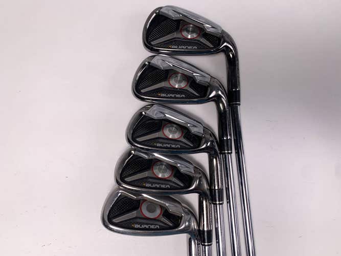 TaylorMade Burner 2009 Iron Set 5-PW Burner Superfast 85g Regular RH No 7 iron