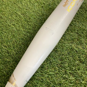 2024 Rawlings Icon Composite Bat USSSA Certified (-10) Composite 19 oz 29" (Used)