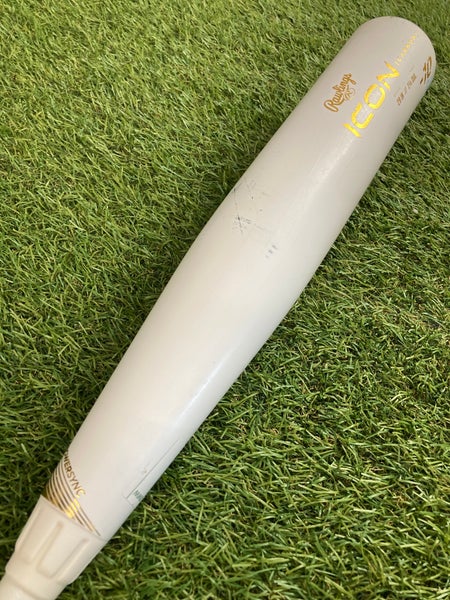 2024 Rawlings Icon Composite Bat USSSA Certified (-10) Composite 19 oz 29" (Used)