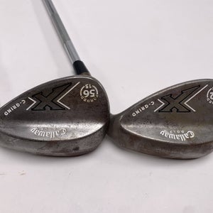 Callaway X Forged Vintage Wedge Set 52* 13 | 56* 15 Wedge Steel Mens RH