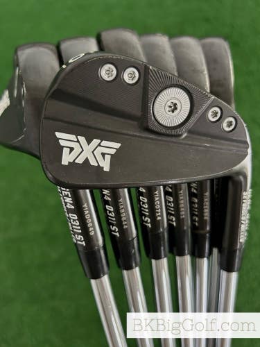 PXG 0311 ST GEN4 Black Forged Iron Set 5-G / True Temper Elevate Tour 120 Stiff