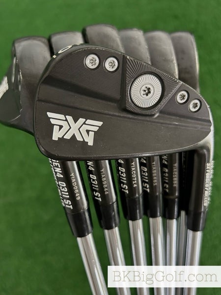 PXG 0311 ST GEN4 Black Forged Iron Set 5-G / True Temper Elevate Tour 120 Stiff