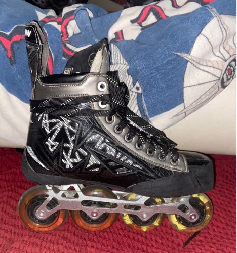 Mission Inhaler NLS1 Inline Skates Extra Wide Width Size 9 (Used)