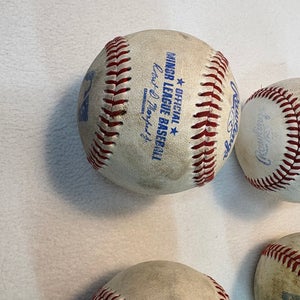 Rawlings Official Minor League Baseballs 12 Pack (1 Dozen) (Used)